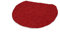 Kleine Wolke WC-Deckelbezug Relax Rubin 47 x 50 cm