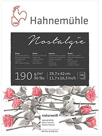 Hahnemühle Store Hahnemühle Skizzenpapier Nostalgie, 190 g/m² A3-Block