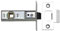 Union Tubular Latch 2648 SE 89mm