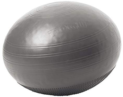 TOGU Pendelball mit ACTISAN, anthrazit, Ø 80 cm, Sitzhöhe 55-70 cm, Belastbarkeit: 1000 kg, garantiert platzsicher bis 250 kg, 1 Stück