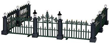 Lemax Christmas Village, Classic Victorian Fence 7pcs by Lemax