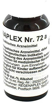 REGENAPLEX Nr.72 a Tropfen zum Einnehmen 15 ml