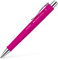 FABER-CASTELL 241128 - Kugelschreiber Poly Ball XB, pink, 1 Stück, mit auswechselbarer Mine, dokumentenecht