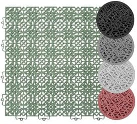 andiamo Dalles en Plastique Terra Sol, Nombre d'éléments, Vert