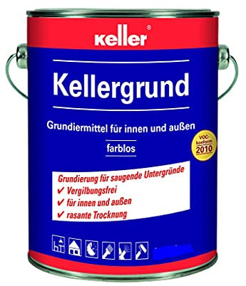 Jaeger Kellergrund klar 580 750ml, farbloser Tiefgrund, Grundiermittel