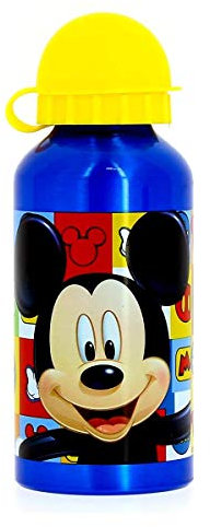 Mickey Mouse – Petite Bouteille Gourde Aluminium 400 ML (Stor 19034)