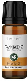 Lily & Loaf Frankincense Organic Essential Oil (Boswellia carterii) | 100% Pure & Natural | 10ml