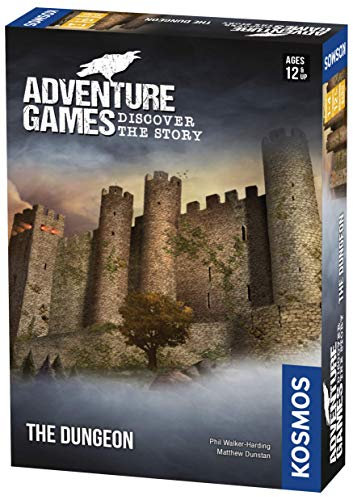 Thames & Kosmos, 695088, Adventure Game: The Dungeon, Discover The Story, Cooperative Board Game,1-4 Players, Ages 12+