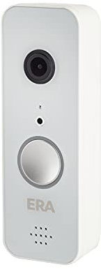 ERA Protect Smart Video Doorbell Gen. 2 - Alexa Doorbell with 1080p HD Wi-Fi smart doorbell camera, night vision, 2 Way Talk and Motion Detection, App Enabled & Mains power - 90 day free cloud storage