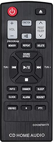 ALLIMITY COV30748175 Télécommande Remplacer pour LG Micro Hi-FI Audio System CM2460 CM2460DAB CMS2460F CM2440 XA14 XA14-D0U
