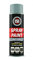 Swiss Signature 1 x 151 Grey Gloss Multi-Purpose Spray Paint 250ml / 1x Pair of Disposable Gloves for Metal, Wood, Plastic, Walls, Aerosol Spray with Perfect Finish