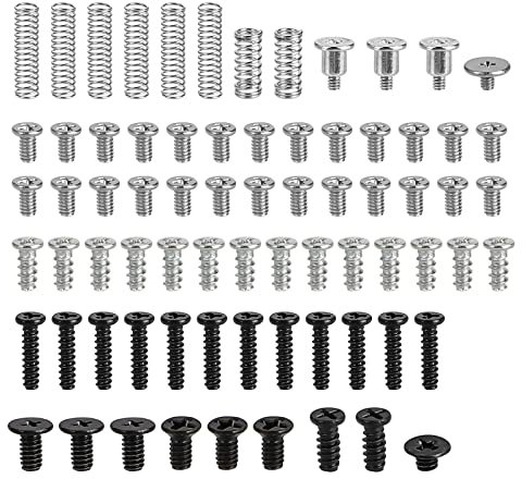 EEEKit 83PCS Set Completo di Viti, Kit di Riparazione Viti con Molla, Compatibile con Console Nintendo Switch e Controller Joy-con