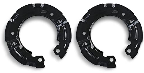 BESTPRICE ATP 2x Ankerblech hinten links & rechts Spritzbelch Deckblech für | Kompatibel mit: BMW 1, 1, 1, 1 Coupe, 3, 3