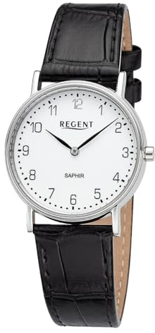 REGENT Damen-Armbanduhr mit Saphirglas 12111358
