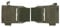 Tactical Expander Wing Pouch Set,Military Radio Holder 5.56 Mag Pouch Hunting Vest Accessories Chest Rig Side Bag
