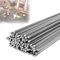 100 piezas Alambre de Soldadura de Aluminio, 25cm×1.6mm Varillas de Soldadura de Baja Temperatura, para Reparar Tubos de Aluminio, Aleaciones de Aluminio y Tubos de Cobre Soldadura