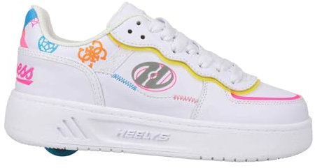 HEELYS Damen Rezerve Fn Guess (Little Big Kid/Adult) Schuhe mit Rollen, weiß, 40.5 EU