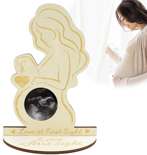 Tyafzzn Schwangere Bilderrahmen Ultraschallbild, Baby Ultraschall Fotorahmen, Geschenke für Werdende Mütter, Schwangerschaft Geschenk für Werdende Mütter, Werdende Eltern, Freundin