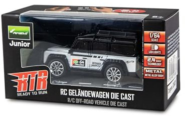 Amewi RC Geländewagen Die Cast ferngesteuert 1:64 RTR weiß