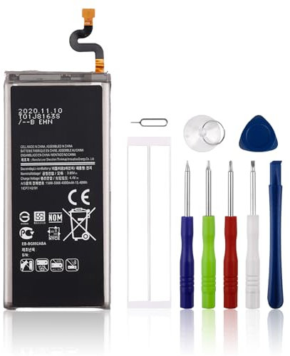 New SwarKing EB-BG892ABA Batterie de rechange compatible avec Samsung Galaxy S8 Actif G892A G892 avec kit d'outils
