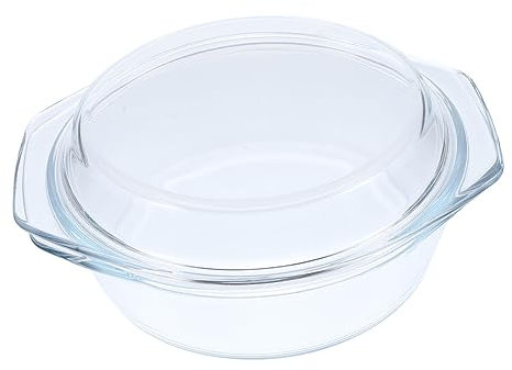Bol En Verre Petit-déjeuner Au Micro-ondes Cocotte Avec Couvercle Plat De Cuisson Batterie De Cuisine Cocotte Rôtissoire Avec Couvercle Cocotte Transparente Cocotte Maison Un Verre SHOWERORO