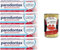 Parodontax Complete Protection Original, tägliche Zahnpasta mit Fluorid, 8 Vorteile, speziell entwickelt für gesünderes Zahnfleisch und stärkere Zähne, 4x75 ml​+ Italian Gourmet polpa 400g