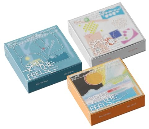 12. Mini-Album [SPILL THE FEELS] Standard zufällige Version + SVT-Fotokarten vorbestellen