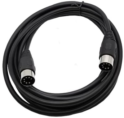 KADSXIYA Cable de sonido DIN macho a macho de 7 pines para sistemas estéreo, cable de conexión DIN7PIN