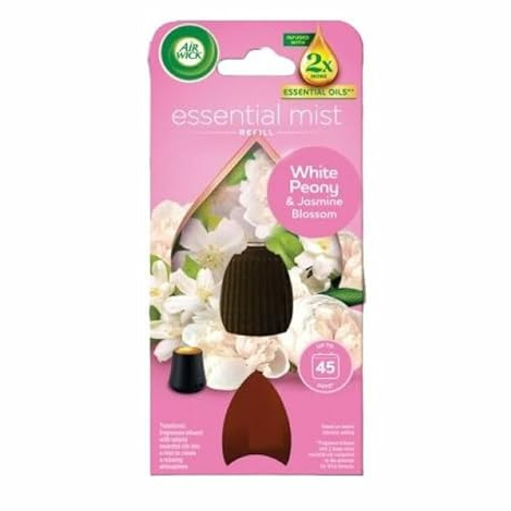 Air Wick Refill für Aroma Diffusor - Weße Pfingstrose und Jasminblüte 6x20ml