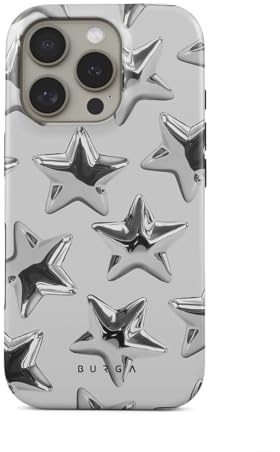 BURGA Unisex Phone Case for iPhone 16 Pro – Dual-Layer Hybrid Design with Shock-Absorbing TPU & Durable Exterior, Scratch-Resistant Finish and Raised Bezel Edge for Screen Protection & Daily Use