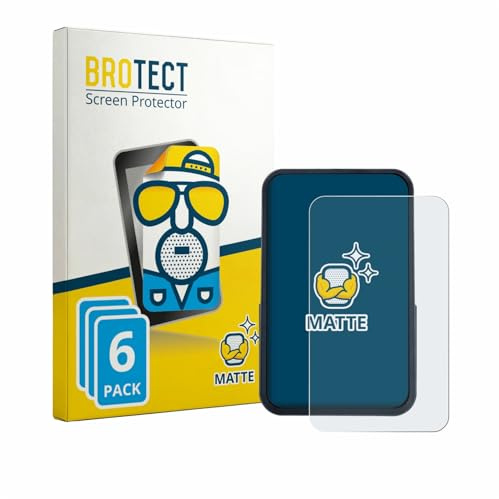 BROTECT Entspiegelungs-Schutzfolie für Okiyakusama Bike Computer (6 Stück) Matte Displayschutz-Folie, Anti-Reflex, Anti-Fingerprint