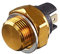 HELLA 6ZT 007 800-001 Interruptor de temperatura, ventilador del radiador - 12V - Número de conexiones: 2 - Conector plano - atornillado - Contacto de cierre
