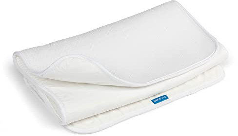 AeroSleep - SafeSleep 3D-Matratzenschoner - Matratzenschutz für Kinder und Baby Matratzen - Bett - 160 x 70 cm - Freie Atmung - Wärmeregulierung - Antiallergen - Weiß