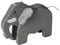 EverEarth Bambus-Elefant aus nachhaltigem Holz – Umweltfreundliches und Robustes Spielzeug für Kinder – Fördert Kreativität und sicheres Spielen – EE33549