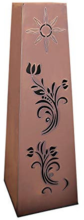 Generisch konische Rost Säule RS91 Gartensäulen Blumensäule rostig Säulen Deko Gartendeko