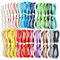 JUYA Quilling-Streifen-Set von TANT Paper, 32 Farben, 1280 Streifen, 39 cm Länge, 116 GSM (Breite 3 mm)