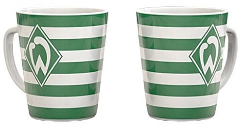 SV Werder Bremen, Kaffeetasse, Kaffeebecher Streifen 0,3l.