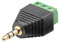 Goobay 76745 Terminal Block 3-pin > Klinke 3, 5 mm Stecker (3-Pin, stereo), Schraubbefestigung