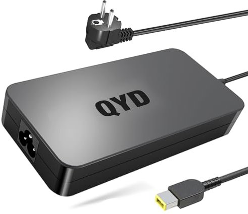 QYD 120W Notebook Netzteil Ersatz Ladegerät für Lenovo C560 C40-05 C50 300 310 510 520 700 C260 57327820 C260 57327041 ADP-120TH B ADP-120ZB BB 3.94Ft Laptop-Ladekabel-Power-Ac-Adapter-Cord-Kable
