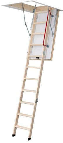 DOLLE Bodentreppe wärmegedämmt 112 x 60 cm U-Wert 0,77 Lichte Raumhöhe bis 260 cm