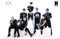 Grupo Erik BTS Poster - Black and White Poster - Kunstdruck - Deko Wohnzimmer oder Deko Schlafzimmer - Deko Zimmer - Größe : 61 x 91 - Offizielle Lizenz - BTS Fanartikel - Be Army!