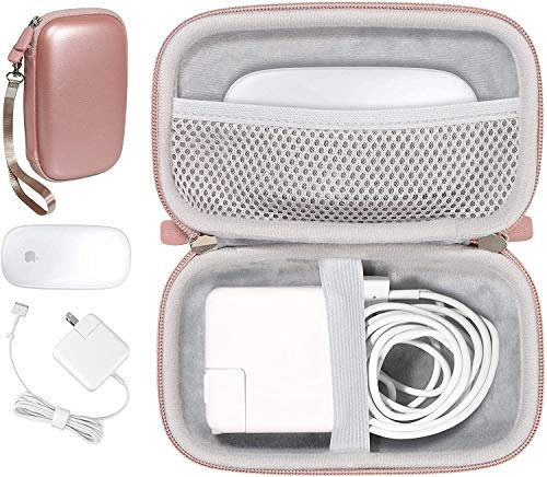 MacBook Magic Mouse and MagSafe Power Adapter All in one Handy Case by CaseSack, Compatible with MagSafe 2, MagSafe, Magic Mouse 2, Magic Mouse 1, Lightning Hub, USB C Hub, Type C Hub, Card Reader