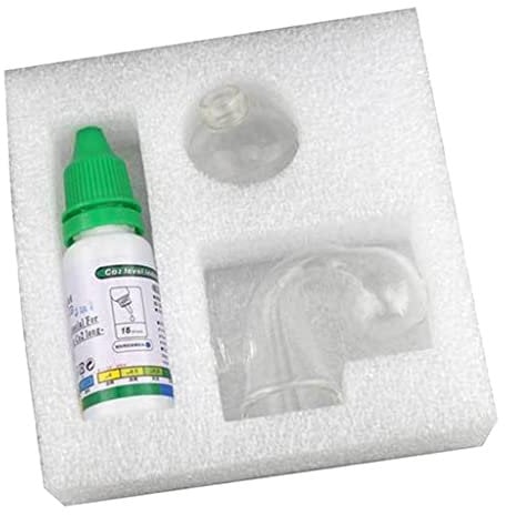 P Prettyia 15 Ml Aquarium CO2 Glass Drop Checker Long-term Monitor Aquarium Test