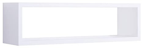 MODULARREDO | REGOLO Mensola da Muro, Pensile Bagno, Mensola da Parete, Scaffale da Parete, 60x17 p15.5 cm, Bianco, Kit Tasselli Incluso - Made in Italy