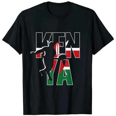 Kenianische Union League Spieler, Geschenk, Kenia, Rugby-Fans T-Shirt