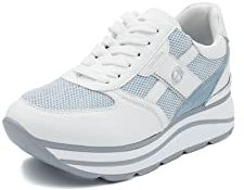 QUEEN HELENA Damen Turnschuhe Sneakers X28 33 Blau, 36 EU