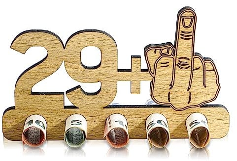 Munera Design - lustiges zum 30. Geburtstag Geld-Geschenk Holz