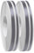 Spurtar Zierstreifen Auto Autofolie, Motorrad Aufkleber Fahrradaufkleber, Autofolie Glänzend Auto Sticker Tuning Außen Deko, 2 Rollen x 9,8 m (Grau)，5mm Streifen + 2.5mm Lücke + 2.5mm Streifen