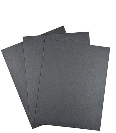 YAMAKATO Lot de 3 Joints Sans Amiante Papier 0,8MM 1MM 1,2MM – 39 x 27 CM | Résistants à l'huile, Haute température, Pour Moteurs essence et Diesel, Générateur de Tondeuse à gazon