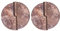 Charnières Rondes en Laiton, Accessoire de Quincaillerie Antique Chinois pour Meubles 6cm, 6x6cm, Amélioration de l', Surface Polie
